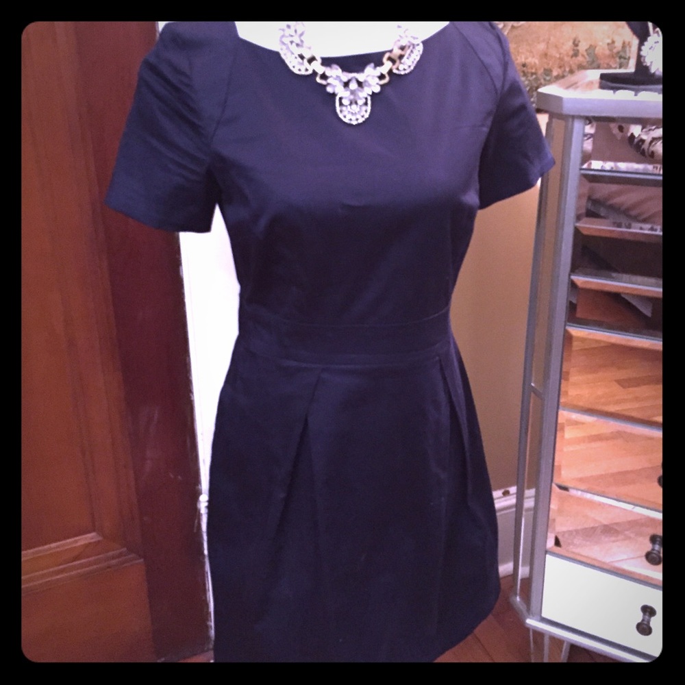 Navy French connection dress